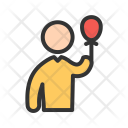 پیش‌نمایش فایل man-holding-balloon از پک Activities 