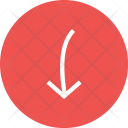 پیش‌نمایش فایل pointing-down-3 از پک Arrow 