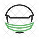 پیش‌نمایش فایل helmet-298 از پک تناسب اندام و ورزش