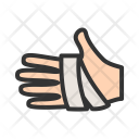 پیش‌نمایش فایل bandaged-hand-7 از پک مراقبت‌های بهداشتی