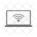 پیش‌نمایش فایل laptop-with-wifi-1 از پک IT And Communication 