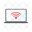 پیش‌نمایش فایل laptop-with-wifi-2 از پک IT And Communication 