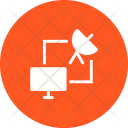 پیش‌نمایش فایل satellite-connected-to-device از پک IT And Communication 