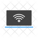 پیش‌نمایش فایل laptop-with-wifi-4 از پک IT And Communication 