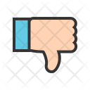 پیش‌نمایش فایل thumb-down-2 از پک Material Design 