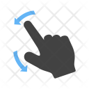 پیش‌نمایش فایل rotate-left-11 از پک حرکات لمسی