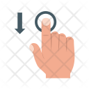 پیش‌نمایش فایل move-down-2 از پک Touch Gestures 