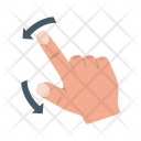 پیش‌نمایش فایل rotate-left-13 از پک Touch Gestures 