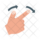 پیش‌نمایش فایل rotate-right-13 از پک Touch Gestures 