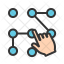 پیش‌نمایش فایل pattern-lock-10 از پک حرکات لمسی