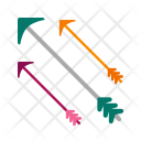 پیش‌نمایش فایل arrows-301 از پک Games And Entertainment 