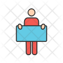 پیش‌نمایش فایل holding-sign از پک انسان‌ها