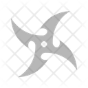 پیش‌نمایش فایل shuriken-8488496 از پک نینجا