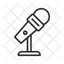 پیش‌نمایش فایل mic-stand-8544846 از پک اخبار و چندرسانه‌ای