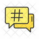 پیش‌نمایش فایل hashtag-8711385 از پک سئو و بازاریابی