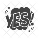 پیش‌نمایش فایل yes-bubble-8920213 از پک کمیک
