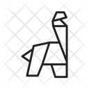پیش‌نمایش فایل giraffe-8906754 از پک اوریگامی و کاغذ و تا