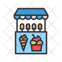 پیش‌نمایش فایل ice-cream-stall-9038620 از پک بازار خیابان
