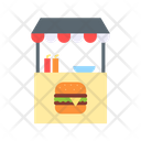 پیش‌نمایش فایل burger-stall-9037912 از پک بازار خیابان