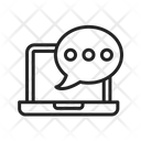 پیش‌نمایش فایل laptop-chat-9367700 از پک گفت‌وگو
