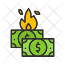 پیش‌نمایش فایل dollar-on-fire-9718112 از پک ارز
