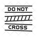 پیش‌نمایش فایل do-not-cross-9748329 از پک هشدار و کاوشن