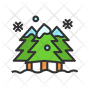 پیش‌نمایش فایل snowing-in-trees-10178617 از پک زمستان