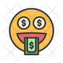 پیش‌نمایش فایل money-mouth-face-10477138 از پک کارناوال
