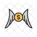 پیش‌نمایش فایل money-with-wings-10477144 از پک کارناوال