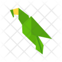 پیش‌نمایش فایل parrot-10340647 از پک اوریگامی و کاغذ و تا