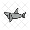پیش‌نمایش فایل shark-10340776 از پک اوریگامی و کاغذ و تا