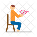 پیش‌نمایش فایل sitting-man-reading-10395697 از پک افراد
