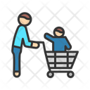 پیش‌نمایش فایل father-son-shopping-10396053 از پک افراد