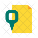 پیش‌نمایش فایل document-location-10634586 از پک نقشه و مسیریابی