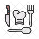 پیش‌نمایش فایل chef-hat-and-cutlery-11428148 از پک آشپزخانه