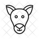 پیش‌نمایش فایل kangaroo-face-11488108 از پک چهره‌های حیوان