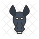 پیش‌نمایش فایل donkey-face-11492397 از پک چهره‌های حیوان