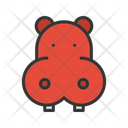 پیش‌نمایش فایل hippopotamus-face-11492407 از پک چهره‌های حیوان