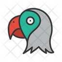 پیش‌نمایش فایل parrot-face-11492420 از پک چهره‌های حیوان
