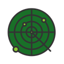 پیش‌نمایش فایل radar-screen-11810622 از پک فرودگاه