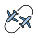 پیش‌نمایش فایل round-travel-flights-11810623 از پک فرودگاه