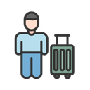 پیش‌نمایش فایل walking-with-luggage-11810632 از پک فرودگاه