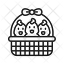 پیش‌نمایش فایل chicks-in-basket-14378882 از پک روز عید پاک