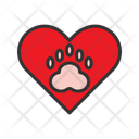 پیش‌نمایش فایل heart-with-paw-15369927 از پک لوازم ضروری مراقبت حیوان خانگی