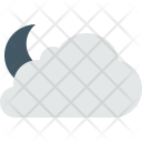 پیش‌نمایش فایل cloud-clouds-cloudy-moon-night-weather-1 از پک آیکون های کوچک: هوا