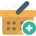 پیش‌نمایش فایل basket-cart-ecommerce-shopping-plus-add از پک آیکون های کوچک: تجارت الکترونیک