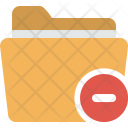 پیش‌نمایش فایل folder-delete-documents-minus-remove از پک آیکون های کوچک: اسناد