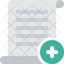 پیش‌نمایش فایل text-add-document-file-new-page-paper-plus-sheet-3 از پک آیکون های کوچک: اسناد