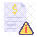 پیش‌نمایش فایل invoice-warning-6252199 از پک حسابرسی