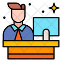 پیش‌نمایش فایل receptionist-3424447 از پک روز کارگر